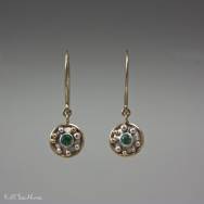 Tsavorite Garnet "Libretto" earrings