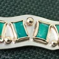 "Path of Turquoise" Compass Pendant